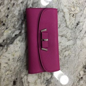 Original Michael Kors flat fuschia wallet